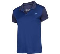 Maglietta per ragazze Babolat Play Polo Girl - Blu (128 cm)