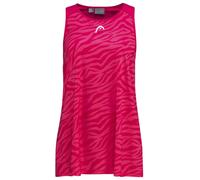 Maglietta per ragazze Head Agility Tank Top G - magenta/print vision - Viola (176 cm)