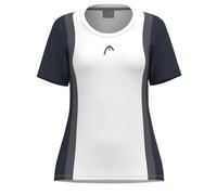 Maglietta per ragazze Head Girls Club 25 Tech - navy/white - Bianco (128 cm)