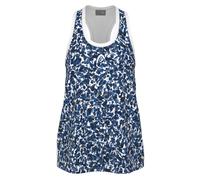Maglietta per ragazze Head Girls Vision Agility Tank Top - print vision/royal blue - Blu, Multicolore (164 cm)