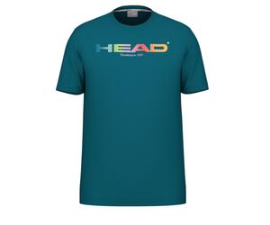 Maglietta per ragazze Head Jr Rainbow - Turchese (152 cm)
