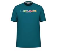 Maglietta per ragazze Head Jr Rainbow - Turchese (164 cm)