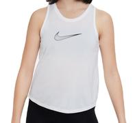 Maglietta per ragazze Nike Dri-Fit One Training Tank - Bianco S