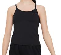 Maglietta per ragazze Nike Girls Dri-FIT Indy Tank Sports Bra - black/white - Nero (XL)