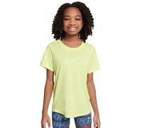 Maglietta per ragazze Nike Girls Dri-FIT Short-Sleeve - Giallo (S)