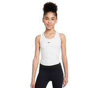 Maglietta per ragazze Nike Kids Dri-Fit One Fitted Tank - Bianco (XL)