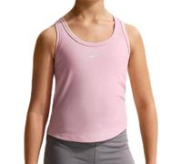 Maglietta per ragazze Nike Kids Dri-Fit One Fitted Tank - med soft pink/white - Rosa (M)