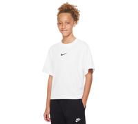 Maglietta per ragazze Nike Kids Sportswear Essential Boxy - Bianco (XS)