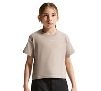 Maglietta per ragazze Nike Kids Sportswear Essential - moon particle - Beige (L)