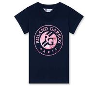 Maglietta per ragazze Roland Garros Kids Logo Tasha - navy - Blu (140 cm)
