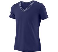 Maglietta per ragazze Wilson G Team V-Neck - Blu (M)