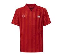 Maglietta per ragazzi Adidas Boys Freelift - scarlet/signal pink - Rosso (128 cm)