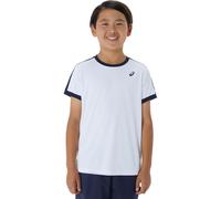 Maglietta per ragazzi Asics Boys Tennis Short Sleeve - Bianco (XS)