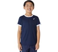 Maglietta per ragazzi Asics Boys Tennis Short Sleeve Top - midnight/brilliant white - Blu (XS)