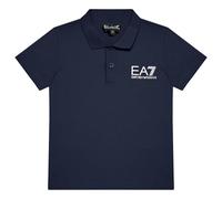 Maglietta per ragazzi EA7 Boys Jersey - navy blue - Blu (130 cm)