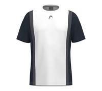 Maglietta per ragazzi Head Boys Club 25 Tech - navy/wh - Multicolore (140 cm)