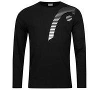 Maglietta per ragazzi Head Club 21 Cliff LS Junior - Nero (128 cm)