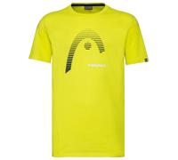 Maglietta per ragazzi Head Club Carl T-Shirt JR - Giallo (176 cm)