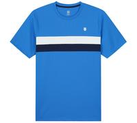 Maglietta per ragazzi K-Swiss Tac Core Team Stripe Crew B - french blue - Blu (128 cm)