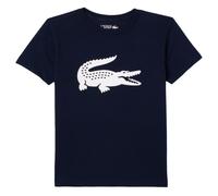 Maglietta per ragazzi Lacoste Boys SPORT Tennis Technical Jersey Oversized Croc T-Shirt - Blu (128 cm)