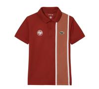 Maglietta per ragazzi Lacoste Kid's Roland-Garros Ball Kids Edition - brown/light brown - Marrone (116 cm)