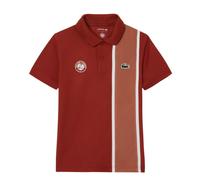 Maglietta per ragazzi Lacoste Kid's Roland-Garros Ball Kids Edition Shirt - brown/light brown - Marrone (140 cm)