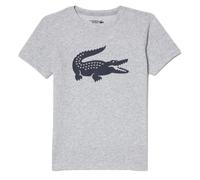 Maglietta per ragazzi Lacoste Oversized Tennis T-shirt with XXL Logo - Grigio (140 cm)