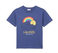 Maglietta per ragazzi Lacoste Printed Cotton - Blu (128 cm)