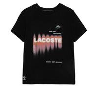 Maglietta per ragazzi Lacoste Tennis x Daniil Medvedev - Nero (128 cm)
