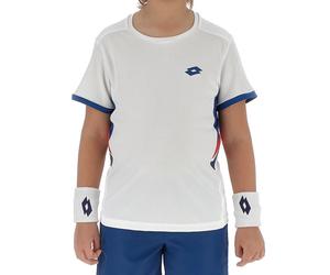 Maglietta per ragazzi Lotto Boys Squadra III - bright white - Bianco (L)