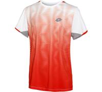 Maglietta per ragazzi Lotto Top B IV Tee 2 - red poppy/bright white - Rosso (XS)