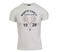 Maglietta per ragazzi Monte-Carlo Country Club Print Logo - milk - Bianco (128 cm)
