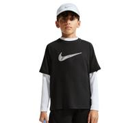 Maglietta per ragazzi Nike Boys Dri-FIT Multi Short Sleeve - black - Nero (S)