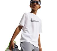 Maglietta per ragazzi Nike Boys Dri-FIT Multi Short Sleeve - white/black - Bianco (S)