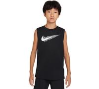 Maglietta per ragazzi Nike Boys Multi Dri-FIT Sleeveless Shirt - Nero (XS)
