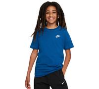 Maglietta per ragazzi Nike Kids NSW Tee Embedded Futura - Blu (XS)