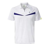 Maglietta per ragazzi Prince Half Zip Dart Panel - white - Bianco (128 cm)