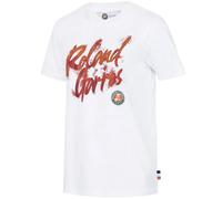Maglietta per ragazzi Roland Garros Kids Graphic - white - Bianco (128 cm)