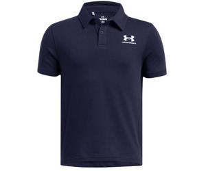 Maglietta per ragazzi Under Armour Icon - midnight navy/white - Blu (S)