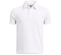 Polo Under Armour Icon da ragazzo Bianco / Bianco YSM (127 - 137 cm)