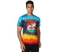 Maglietta per uomo con stampa Led Zeppelin Icarus 1975 - da Liquid Blue Multi Large
