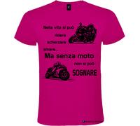 Maglietta personalizzata da uomo senza moto non si può sognare