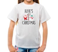 Maglietta Personalizzata Di Natale Per Bambini Fratello Sorella Grande