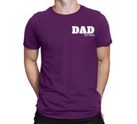 Maglietta Personalizzata Festa del Papà Caring Dad Daddy Amazing Men Top...