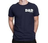 Maglietta Personalizzata Festa del Papà Caring Dad Daddy Amazing Men Top...