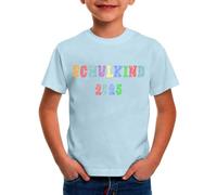 Maglietta personalizzata per bambini di prima classe 2025 con nome, regalo per l'inizio della scuola, per il ragazzo, per la prima elementare, per bambini, scollo rotondo, per ragazze, regalo 3-13