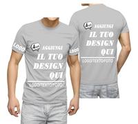 Maglietta Personalizzata per Uomini e Donne in Grande quantità t Shirt Personalizzate Crea Il Tuo Maglia Aggiungi Immagini Foto o Testi Magliette Personalizzabile per Regali
