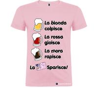 Maglietta Personalizzata Uomo Birra la Patente Sparisce