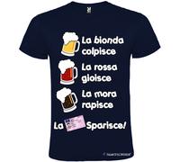 Maglietta Personalizzata Uomo Birra la Patente Sparisce