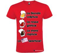 Maglietta Personalizzata Uomo Birra la Patente Sparisce